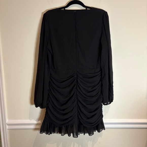 SHOWPO BLACK CAN I BE YOUR HONEY MINI DRESS Size 10 - Picture 5 of 8